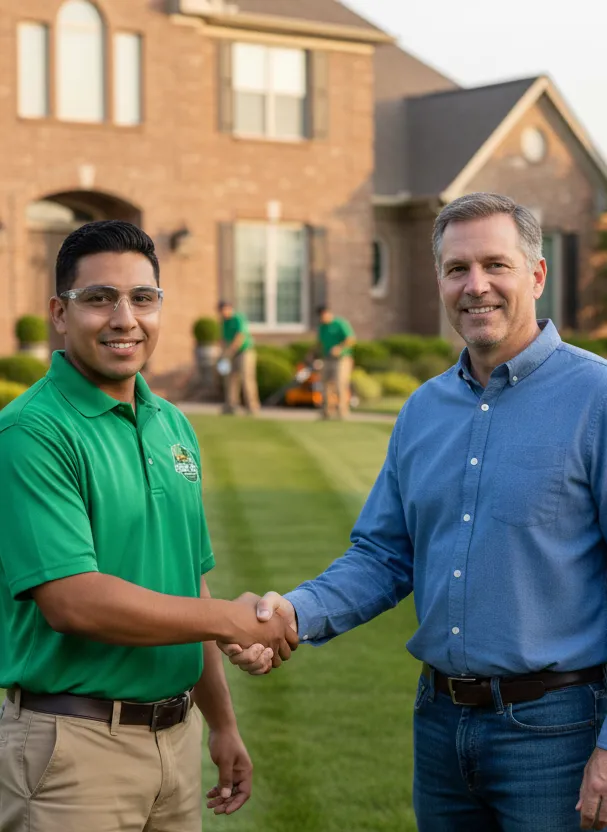 Staples Lawn Care scheduled lawn care service